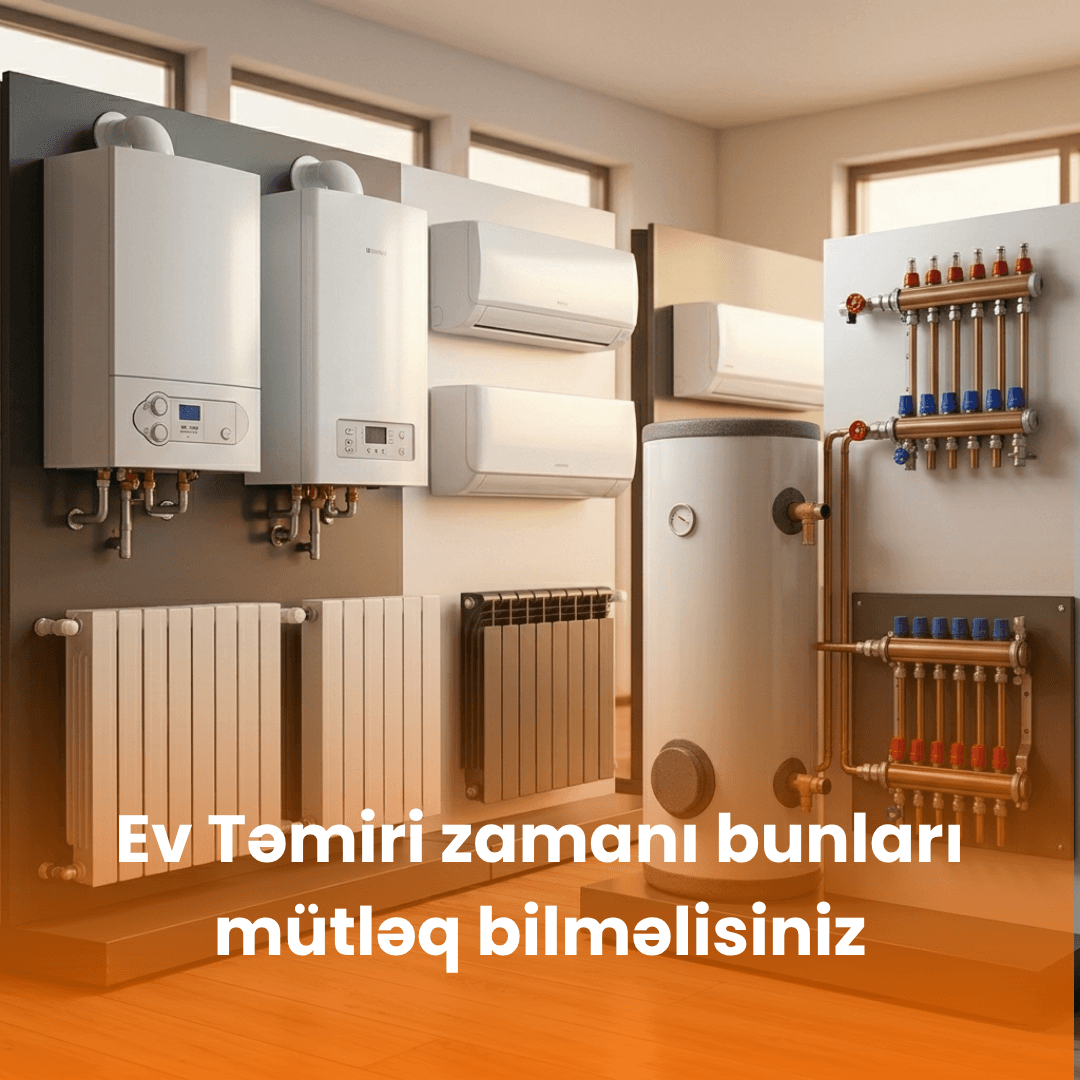 Ev Təmiri üçün bunu mütləq bilməlisiniz