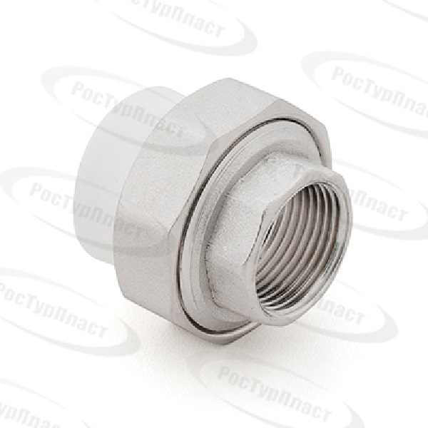 ROS TUR PLAST - Hexagonal union female (in thread) 20x1/2" RTP