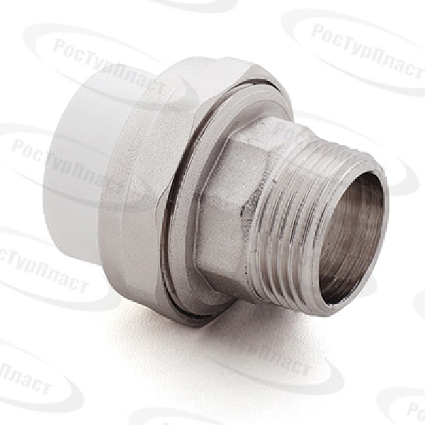 ROS TUR PLAST - Hexagonal union female (out thread) 20x1" RTP