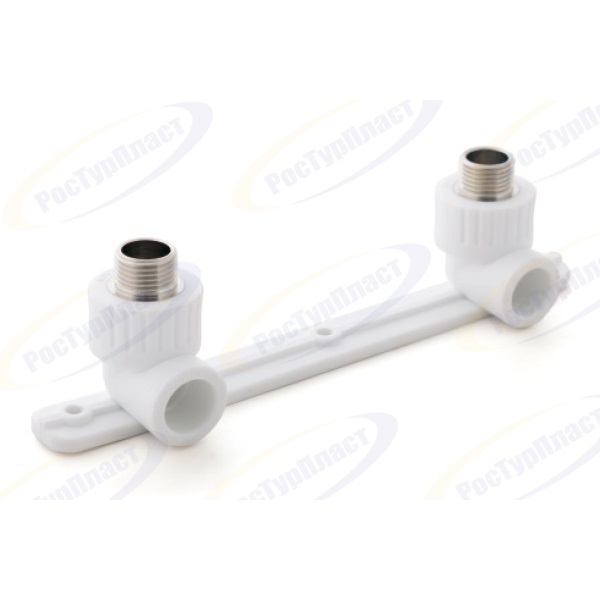 ROS TUR PLAST - Double elbow 25x1/2" (out) RTP