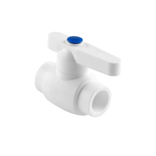 ROS TUR PLAST - Ventil tam keçişli kürəli 75 mm RTP