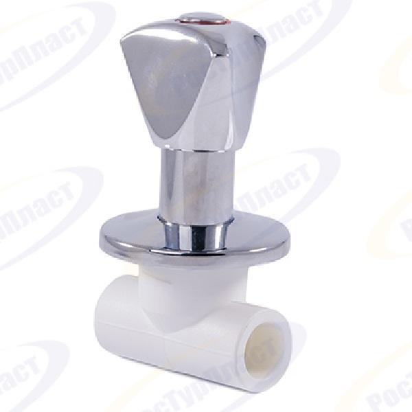 ROS TUR PLAST - Ventil xrom lüks 32 mm  RTP