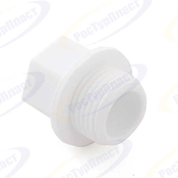 ROS TUR PLAST - Kör təpə (qapama yivli) 15(1/2") mm RTP