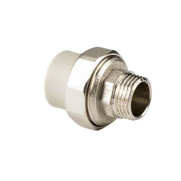 KAS - Hexagonal union KAS female (out thread) 25x1/2"