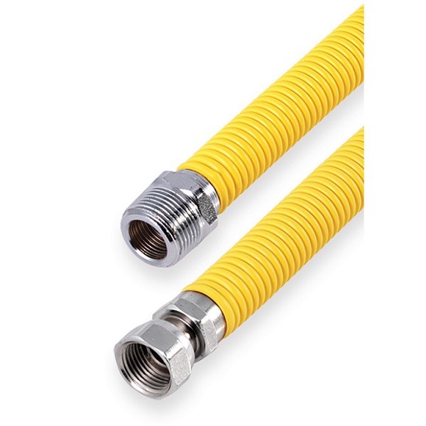 KAS - Qaz-bağlantıları(makaronlu)1/2"-3/4" 30 sm KAS