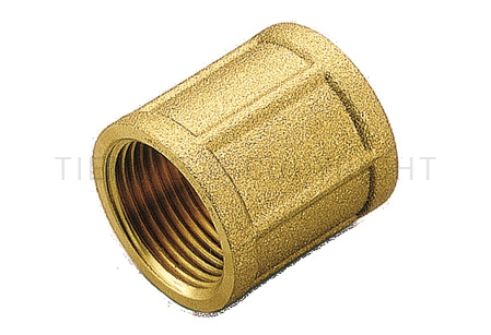 TIEMME - Mufta iç yivli   1/2" x 1/2"  Tiemme