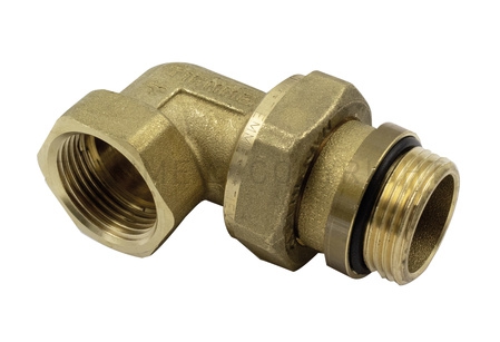 TIEMME - Elbow 3-component, with sealing 1"1/2 x1"1/2 Tiemme