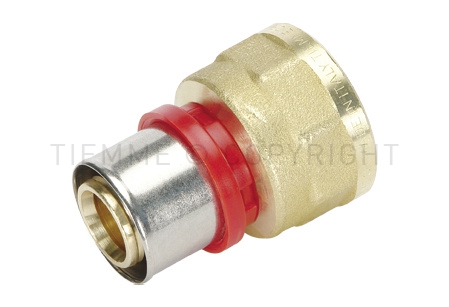 TIEMME - Mufta iç yivli 16 x 1/2" mm Tiemme