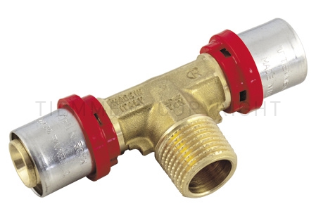 TIEMME - Üçlük çöl yivli 16 2,0 1/2" 16 mm Tiemme