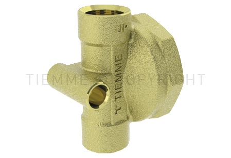 TIEMME - Termometr dəstəyi 1"1/2 x 1/2" x 1/2"  Tiemme