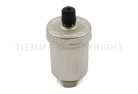 TIEMME - Nickel plated automatic air release valve 1"  Tiemme