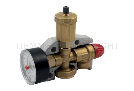 TIEMME - Water editor (Safety unit with insulation for wood-fired boilers) 1"3bar Tiemme