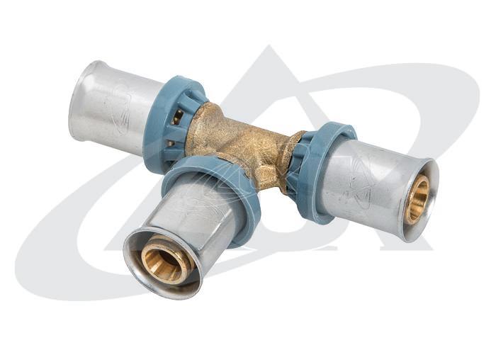 UNIDELTA - Te 20x20x20 mm pres Unidelta