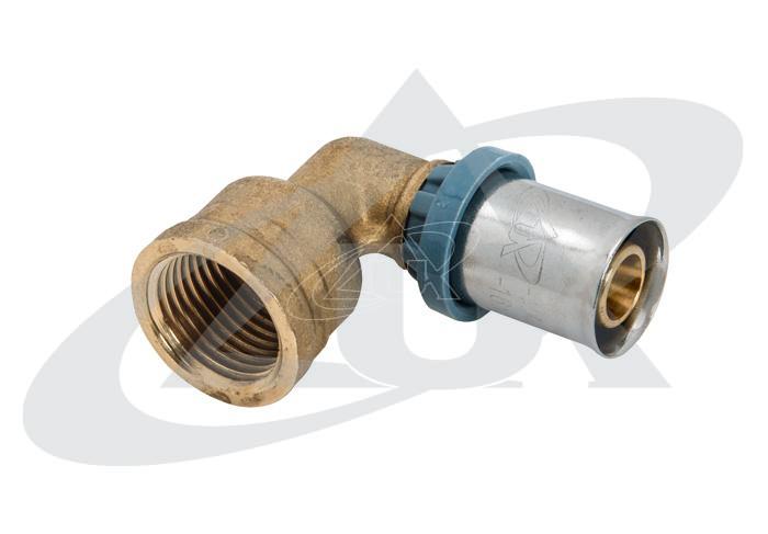 UNIDELTA - Dirsək iç yivli 20x1/2" mm pres Unidelta