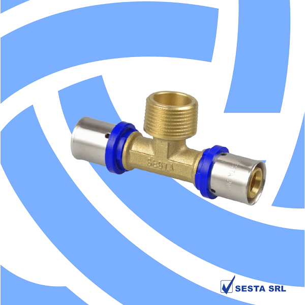 SESTA SRL - Te çöl yivli 16x1/2x16" mm pres Sesta SRL