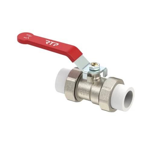 ROS TUR PLAST - Vİntil latun (2 tərəfli pprc- yə keçid) 50 mm RTP