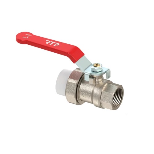 ROS TUR PLAST - Vintil latun iç yivli pprc -yə keçidlə 20x1/2" mm RTP