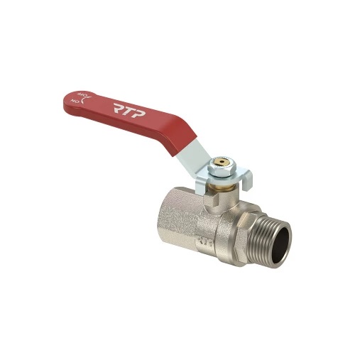 ROS TUR PLAST - Ventil latun iç/çöl PN 25 uzun qollu 3/4" RTP