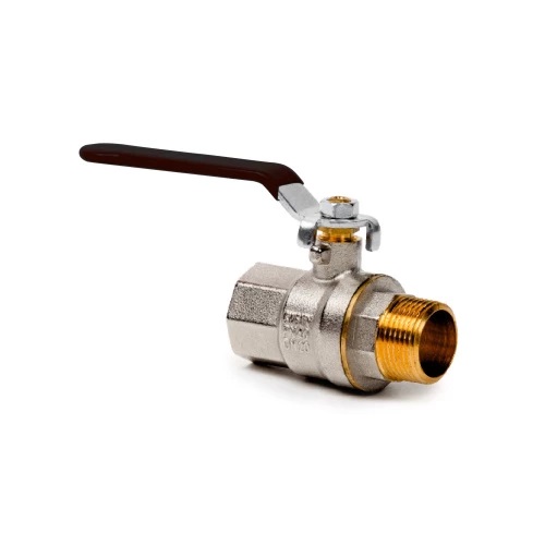 ROS TUR PLAST - Ventil latun iç/çöl PN 40 uzun qollu 1/2" RTP