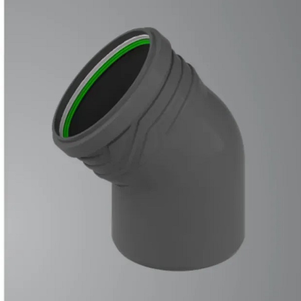 ASG plast - Dirsək 45° 110 mm ASG Plast